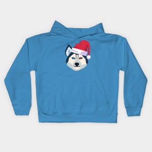 Funny Siberian Husky Dog Christmas 2020 Dog Lover Christmas Kids Hoodie